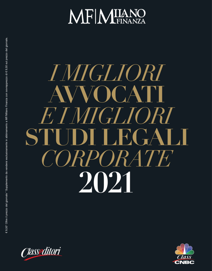 The best lawyers and the best corporate law firms 2021 MF Milano
